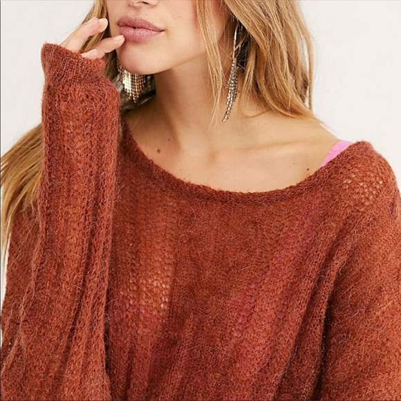 Free People Rich Earth Angel Soft Pullover Sweater - Picture 3 of 12